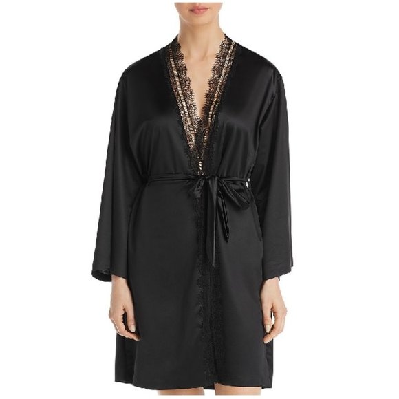 💥 Jason Wu Stretch Satin Short Robe - Picture 3 of 10